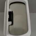 Cesun Motion Sensor Trash Can, 5 Gallon Automatic Bathroom Garbage Can with Lid, Touchless Smart Plastic Slim Wastebasket for Bathroom, Office, rv, Bedroom, Living Room, White