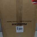 Hanke 24 Inch Checked Luggage Front Opening Rolling Suitcase Hard Sided Luggage with Spinner Wheels Travel Luggagefor Woman Men.(Dark Green)