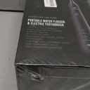 2-1 Oral Clean Kit- Water Dental flosser & Electric Toothbrush Combo- Brushing & Flossing- for Teeth Cleaning and Gum Health (Black)