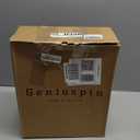 Geniospin Queen Comforter Set - 7 Pieces Dark Green Bedding Set, Botanical Textured Comforter Bed Set, All Season Lightweight Bed in a Bag with Comforter, Sheets, Pillowcases & Shams (Queen (90"x90"))