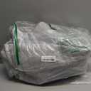 Restydon Long Hallway Runner Rug- Carpet Runners for Hallway 12ft, Anti Slip Backing Washable Rug Runner for Bathroom, Entrance, Living Room, Soft Low Pile Mordern Rug Runner(2'x12', Grey/Ivory)