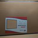 VIZ-PRO Cork Notice Board, 48 X 36 Inches, Cork Bulletin Board with Black Aluminium Frame