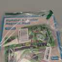 Magnetic Maze 2 in 1 Double Side Color and Number Maze Alphabet Puzzle Board for 3-5 Boys and Girls Kids Montessori Educational Toys (Zoo, One Size)