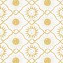 Elana Gabrielle - Southwest Peel and Stick Wallpaper, Self Adhesive, Vinyl, 30.75 Sq Ft Coverage (Sol Collection, Buttercup)