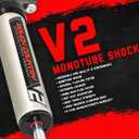Rough Country 0.5-2.5" V2 Monotube Front Shocks for 07-18 Wrangler JK - 760826_A