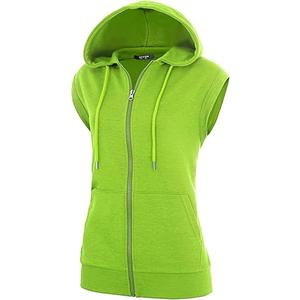 GIVON Women's Lightweight Hooded Vest Sleeveless 1/4 Zip Pullover Casual Hoodie Sweatshirt with Pockets, (Size M)