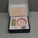 Matcha Whisk Set Matcha Kit - 7 Pcs Japanese Tea Set Includes Matcha Bowl with Spout,Bamboo Whisk with Ceramic Holder,Bamboo Scoop and Rest,Sifter,Tea Towel, for Ceremony Matcha Lovers Gift,Pink