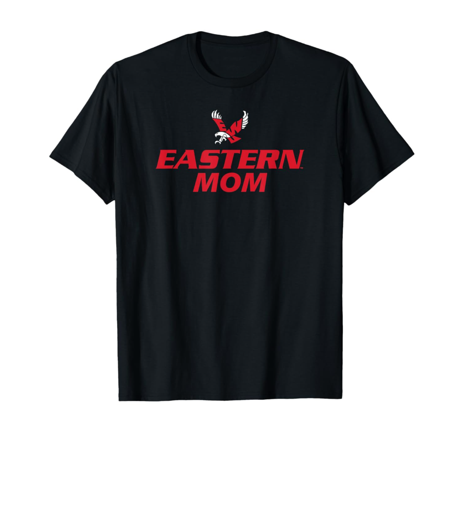 Eastern Washington University EWU Eagles Mom T-Shirt, Size XL