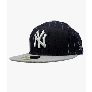 New Era Mens New York Yankees 59FIFTY MLB Authentic Collection Baseball Hat 5950 Caps (8, Y2K Pinstripe)