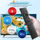Replacement for Samsung TV Remote with Voice Control, BN59-01385A Compatible with Most 2018 to 2024 Samsung Remote Control for Smart TV Crystal UHD QLED The Frame QLED 4K 8K Smart TVs (with Voice)