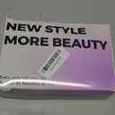 Brown with Caramel Highlights Short Wavy Wig for Women Lace Hairline Bob Style Synthetic Heat Resistant - Natural Appearance for Everyday Hairstyle 14 Inch