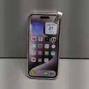 Dummy Fake Phone Model, Looks Like The Real Phone Dummy Compatible with Phone 15, Prank Stuff Decoy Pear Non-Working Toy Phone 15 for Kids Pink (Rainbow Front)