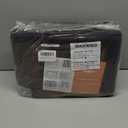 WochiTV Magnetic Thermal Door Curtain, 34 x 82 Inch Insulated Door Cover Thickened Waterproof Weatherproof Insulation Blanket with Visible Window for Winter Side Opening Brown