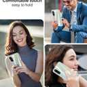 Foluu Slim Fit Case for Samsung Galaxy A36 5G - Transparent Hard PC Back & Soft TPU Bumper, Shockproof Protective Case for Samsung Galaxy A36 5G 2025 (Clear)