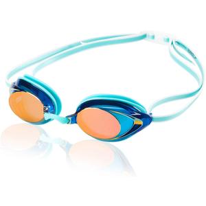 Speedo Women's Swim Goggles Mirrored Vanquisher 2.0 (Blue)