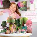 Ecloverlife Mother's Day Card, Music & Light Pop-Up Card for Mom, Mother's Day Card for Mother, Grandma, Wife