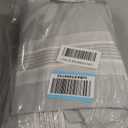 WARMDERN Light Grey Striped Weave Duvet Cover Queen Size, White Knit Boho Duvet Cover Set, Microfiber Textured Bedding Set with Zipper Closure and Corner Ties (Light Grey, Queen)
