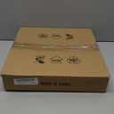 PATIKIL Drum Lamp Shades for Table Lamps 12"x12"x8" Linen Lampshade Easy Assembly Lamp Shade with E27 to E26/E14 Adapters for Floor Lamps Bedside Lamps Pendant Lights, Cream (1.65" Spider)