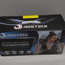 RESTECK Massagers for Neck and Back with Heat - Deep Tissue 3D Kneading Pillow, Electric Shiatsu Shoulder Massage, Foot, Legs,Body - Relieve Muscle Pain - Office, Home & Car (Black/Grey)