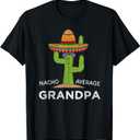 Fun Hilarious Grandpa Joke Humor | Funny Saying Grandpa T-Shirt (XL, Black)