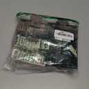 12 Pcs Large Hair Claw Clips for Thick Hair, 4.1 x 2.1 x 1.2 Inch, Square Hair Clips Jumbo Jaw Clips, Bulk Hair Accessories for Women and Girls - Brown