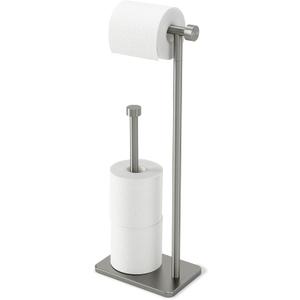 Umbra Cappa Toilet Paper Holder & Reserve, Nickel