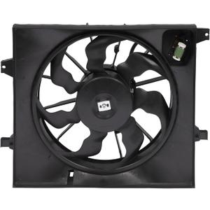 SCITOO 253802K000 Radiator Cooling Fan Compatible for 2010-2011 for Kia for Soul