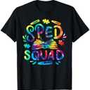 Special Education Teacher Sped Squad SPED Teacher Tie Dye T-Shirt, 3XL