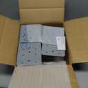 6"x 6" Post Base, 5Pcs Stainless Steel Adjustable Post Anchor Bracket(Internal 5.5 x 5.5), Adjustable Post Base for Pavilion Deck Porch Handrail Railing Support Decorative Anchor Plate