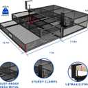 Under Desk Drawer Organizer No Drilling 2 Slide Out Drawer Under Table Storage Drawer Clamp On Under Desk Management Drawer Organizer Suitable for Home and Office