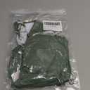 Idgreatim Teen Girls One Piece Swimsuit with Cover Up Bathing Suit Set Size 9-16 (9-10 Years, Black Leaves)