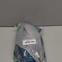 IDOMIK Warm Dog Coat with Harness, Waterproof Reflective Dog Jackets for Small Medium Large Dogs, Fleece High Collar Winter Jacket with Zipper, Pet Winter Snowsuit Clothes for Cold Weather,Blue M (M(Neck Girth:15"))