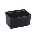 Thunder Group PLBC0012B Silverware Bin, 13" x 9-1/4" x 7", one-Piece Design, for Bus carts PLBC3316 and PLBC4019, Plastic, Black 2 Packs