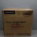 Yaheetech Mid-Back Mesh Office Chair Adjustable Ergonomic Computer Task Chair Swivel Rolling with Lumbar Support Armrest for Home Office Work Study, Black