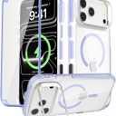 Magnetic for iPhone 17 Pro Max Case, Built-in Screen Protector