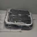 Collapsible Foot Spa Electric Rotary Massage, Foot Bath with Heat, Bubble,Temp Control, and 24 Motorized Shiatsu Massage Balls, Pedicure Foot Spa Tub for Stress Relief (Black)