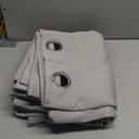 BGment Light Grey Blackout Curtains for Bedroom Window 84 Inch Length 2 Panels Set, 100% Light Blocking Thermal Insulated Grommet Drapes for Living Room Darkening with Black Liner, 52 Inch Wide Each