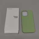 ORNARTO Compatible with iPhone 13 Pro Case 6.1, Slim Liquid Silicone 3 Layers Full Covered Soft Gel Rubber Case Cover 6.1 inch-Matcha