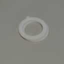 12 Pieces Rubber Seals for Glass Jars, Airtight and Leakproof Silicone Replacement Gasket Sealing Rings for Mason Jars, Elastic and Fits Most Sizes (White)