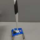 Clorox Under-Rim Toilet Bowl Brush with Corner Storage Caddy, 16 x 5 x 5.5 in