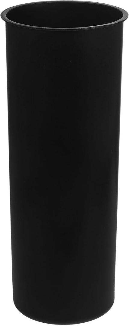 Toilet Brush Cup Holder Sturdy Plastic Bathroom Brush Container for Cleaning Essential Toilet Cleaning Tool Stylish Organized Design for Restrooms