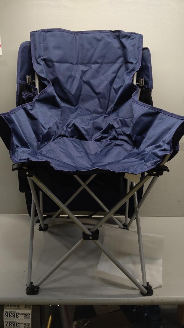 Foldable Camping Chair with Canopy Blue