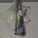 2pcs Spring Tension Rods 33 to 45 inch Adjustable Small Tension Curtain Rod No Drilling Expandable Tension Rod Black Spring Loaded Curtain Rods for Windows, Doorway, Closet