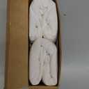 KeaBabies 2-Pack Organic Crib Sheets for Boys, Girls - 52x28 Fitted Crib Mattress Sheet Neutral, Breathable Jersey Cotton Cover for Baby Bed, Toddler Mattress, Soft & Cute Prints (Soft White)