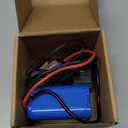 KBT 12V 2400mAh Rechargeable Li-ion Battery, DC5521 Male Connector, Replacement Battery Pack with Charger Compatible with 12V Device RC Car, Boat, Robot, DIY, LED Light Strip, CCTV Camera