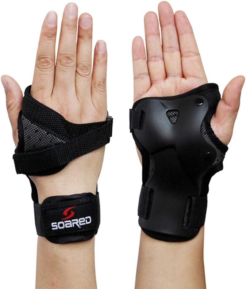 Wrist Guard Protective Gear Wrist Brace Impact Sport Wrist Support for Skating Skateboard Snowboarding Skiing Motocross (Large)