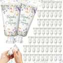 50 Pcs 1 Oz/ 30 ml Wildflower Hand Cream Bulk Travel Size Baby Shower Lotion Thanks Hand Cream Gifts Baby Shower Favors for Guests Wildflower Gift Bulk Travel Size Lotion Set for Guest