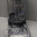 Gardner Pet Automatic Dog Water Dispenser Gravity Stainless Steel Water Waterer Feeder, 100% BPA-Free Large Capacity Water Feeding Bowls for Medium & Large-Sized Dogs Cats Other Pets -(1 Gallon) (Dark Grey)