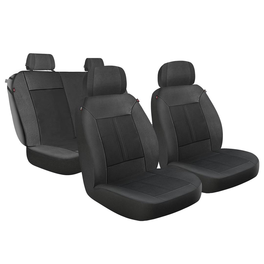 Genuine Dickies 3-Piece Peterson Seat Cover Set, Black