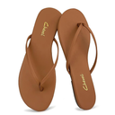 Flat Leather Flip Flops for Women, Comfortable Dressy Thong Sandals 2025 Summer and Spring Vacation Essentials, Chanclas Para Mujer, 6